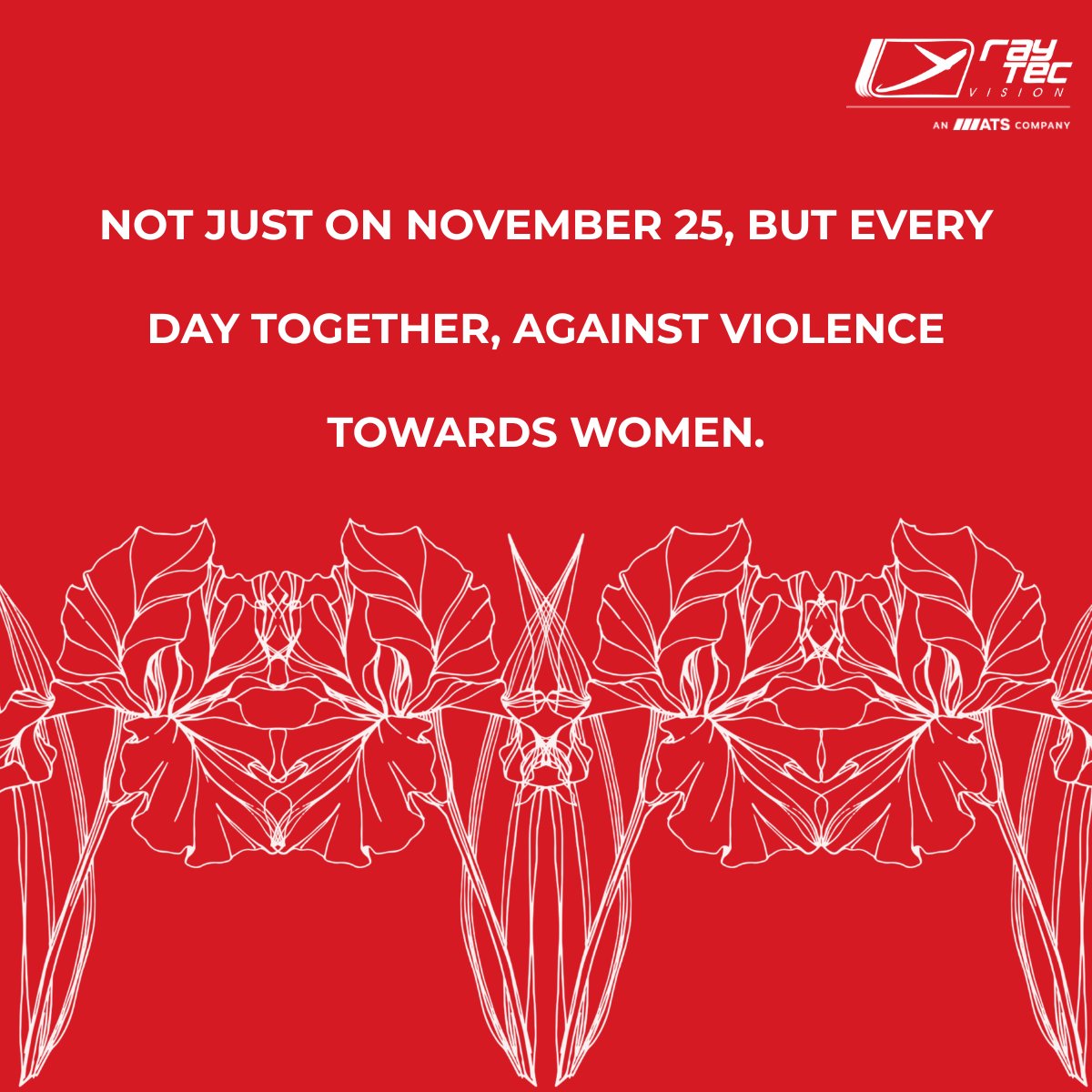 November 25 – International Day for the Elimination of Violence Against Women

This day reminds us that ending violence toward women is a responsibility we share every day. 

Together, we can be the change our world needs.

#November25 #StopViolenceAgainstWomen #WomenEmpowerment