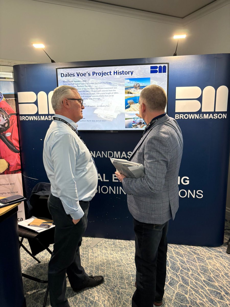 An excellent conference so far at the Fairmont St Andrews for the OEUK Offshore Decommissioning Conference 2025.

Stop by our stand to meet the team and find out more about what we can offer alongside Peterson Energy Logistics at Dales Voe.

#DecomConf25