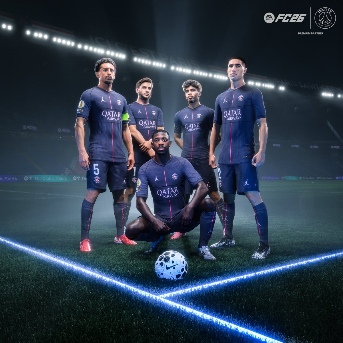 PSG_inside's tweet image. Le nouveau maillot fourth est bientôt disponible sur #FC26 🎮⚽️ @easportsfcfr