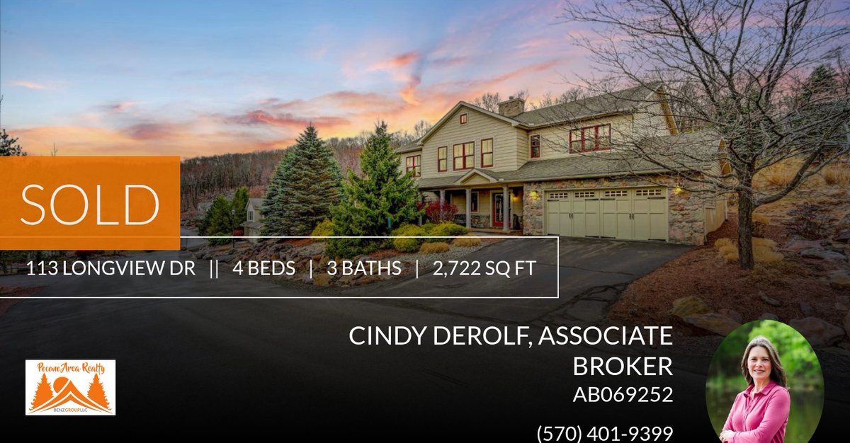 CindyDerolf's tweet photo. 📍 Sold 📍 113 Longview Dr has been sold! Very happy for my clients. If you're thinking about selling your home, let's talk! Call or text (570) 401-9399

Cindy Derolf, Associate Broker
M - 570-401-9399
O - 570-216-8545, ext 2
cin... https://t.co/NjTW8aqLdA https://t.co/0PGCCnYhtk