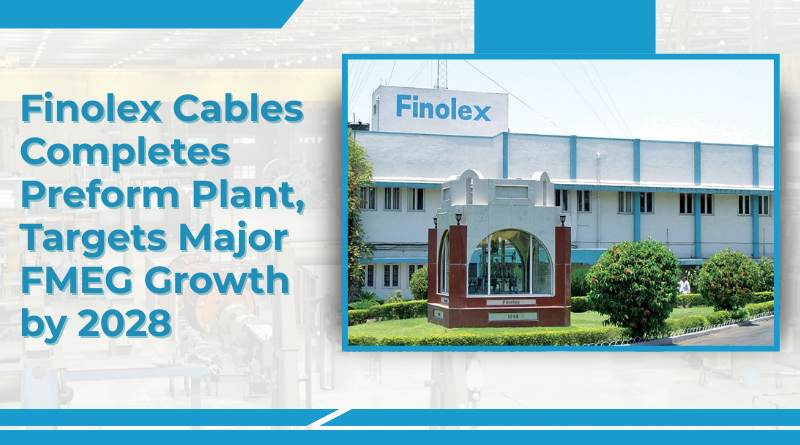 CableCommunity's tweet image. @FinolexCables' preform plant is complete, expansion of FMEG Portfolio

Read More:- bit.ly/3Xh2X2k 

#FinolexCable #FMEG #Expansion #CableandWire #CableIndustry #CableManufacturing