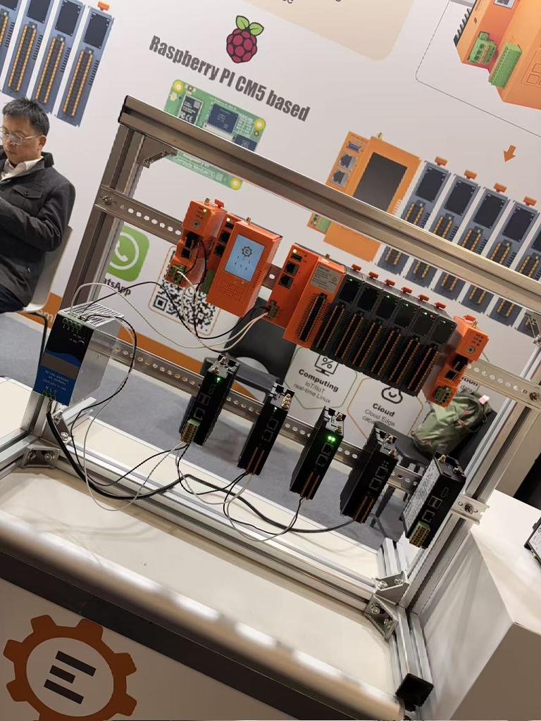 Open_Embed's tweet image. Our CEO wenming at SPS, and the partner Codesys. 
#Industry40   #IndustrialIOT #INDUSTRY #AUTOMATION #PLC #EdgeComputing #codesys