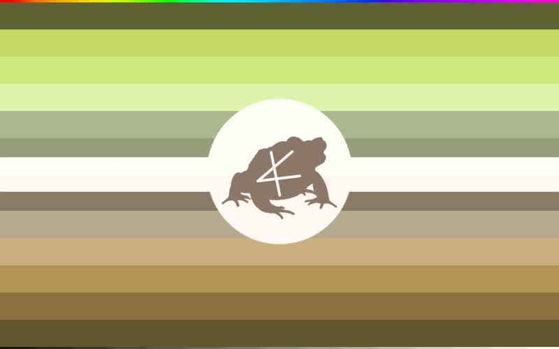 venusaurphilia1's tweet photo. I realized that I didn't want to leave the toad zoos out. Here's a Bufonophilia flag, inclusive of all Bufonophiles!
(ignore the tags)
#bufonophilia #toad #toads #zoophilia #zoopride #toadpride #LGBTQ #flag #prideflag #amphibian #toadflag #ZETA #Aleph https://t.co/O2POH4BFY4