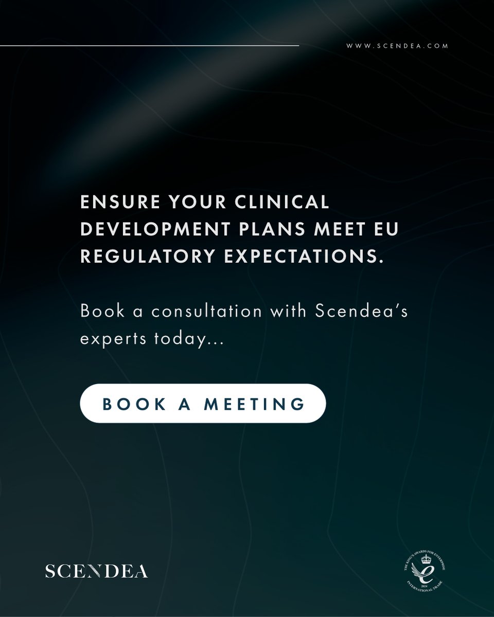 scendea's tweet image. The @EMA_News has updated its Clinical Trials in Human Medicines overview to add a new section on Scientific advice for public health emergencies and threats.
-
Book a consultation with Scendea’s experts today: scendea.com/contact
-
#drugdevelopment #regulatoryaffairs