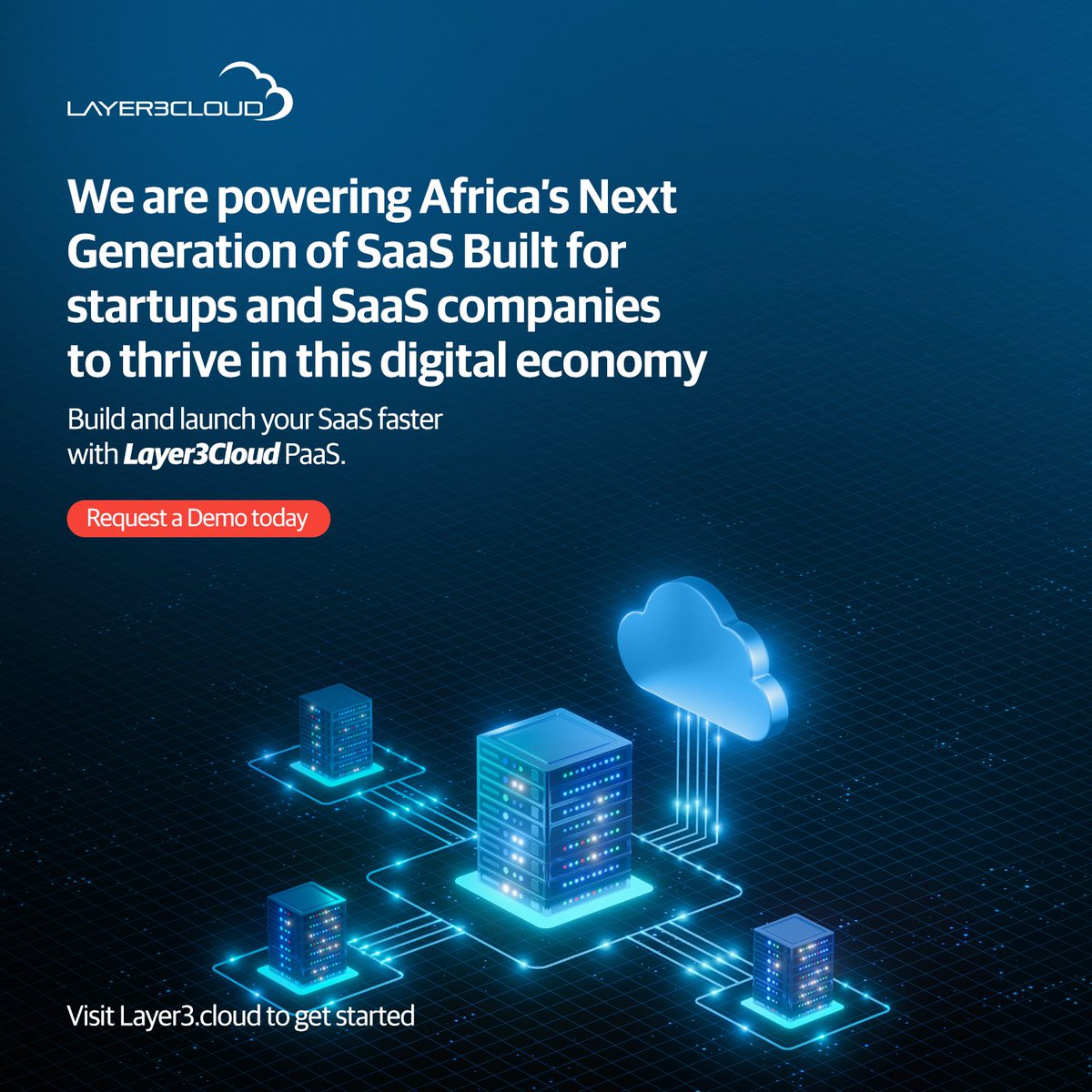 Layer3cloudN's tweet image. Every great SaaS idea deserves the right foundation. Layer3Cloud PaaS gives you speed, flexibility, and local billing, so you can launch and scale your SaaS product without friction.  Want to request a demo? Use this link layer3.cloud/contact
