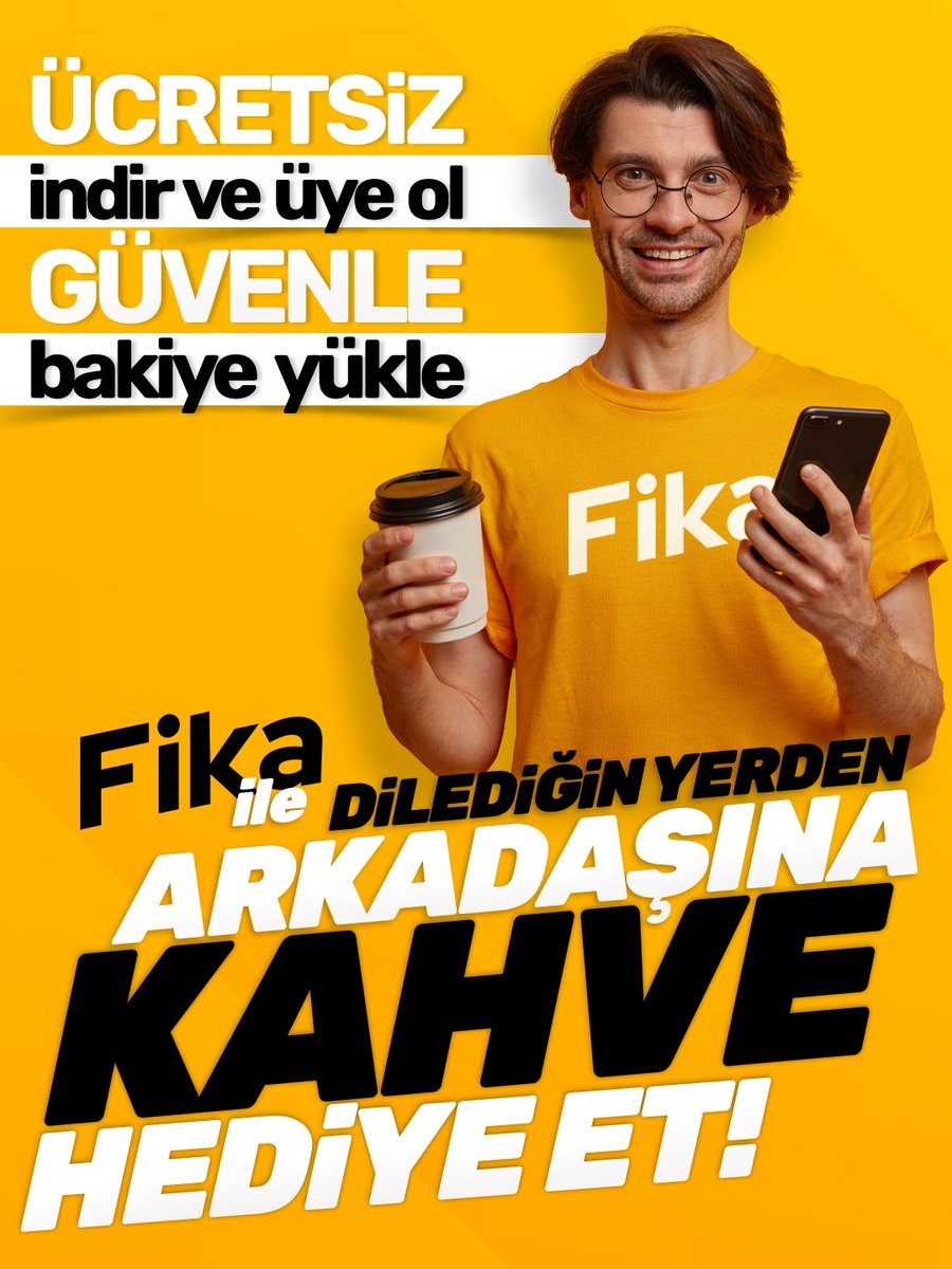 Hesabınıza kahve geldi! ☕📲 

𝗙𝗶𝗸𝗮 ile dilediğin zaman, dilediğin yerden tek tıkla arkadaşına kahve gönder! 🤎 Üstelik indirmek ve üyelik ücretsiz!

Birbirinden özel avantajlar ve yenilikler ile 𝗙𝗶𝗸𝗮 çok yakında cebinde! ⏳

#Fika #CebindekiKahve #KahveninDijitalHali
