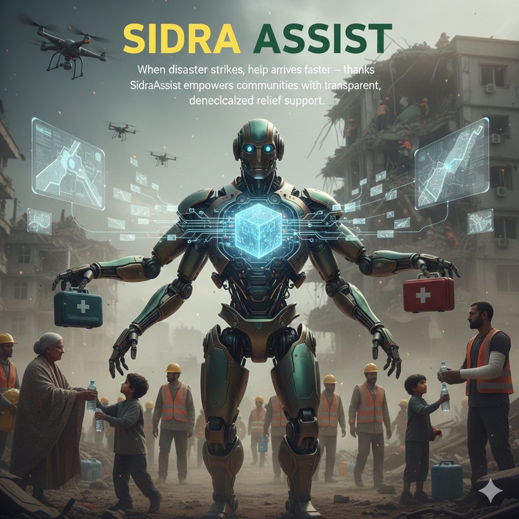 sidraparody's tweet photo. In a world powered by blockchain, #SidraAssist leads the way in decentralized disaster response.
Join the mission. Support now 💠 #SidraChain #Web3Relief

Project link 👇 
https://t.co/aWimDqTtEQ

#SidraDEX #sidrabank #Sidra #SidraAssist #SidraStart #Web3Support #Blockchain #DEFİ https://t.co/oJFWWfyEFQ