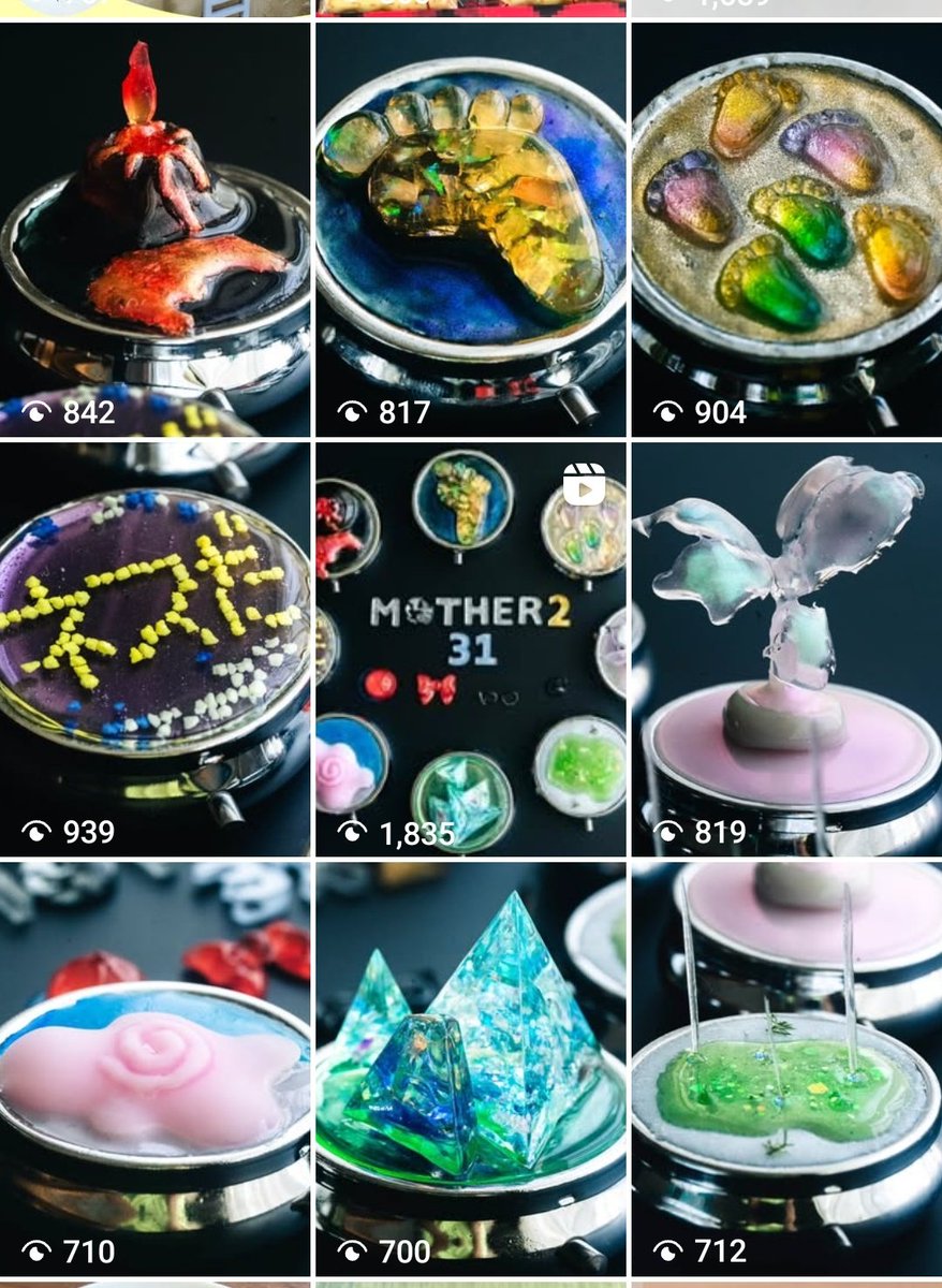 インスタはたまに投稿するだけで未だに不慣れでほとんど見たりもしていないのですが(フォローしてくれてる方ごめんなさい🤣)この並びができたのは満足です♪