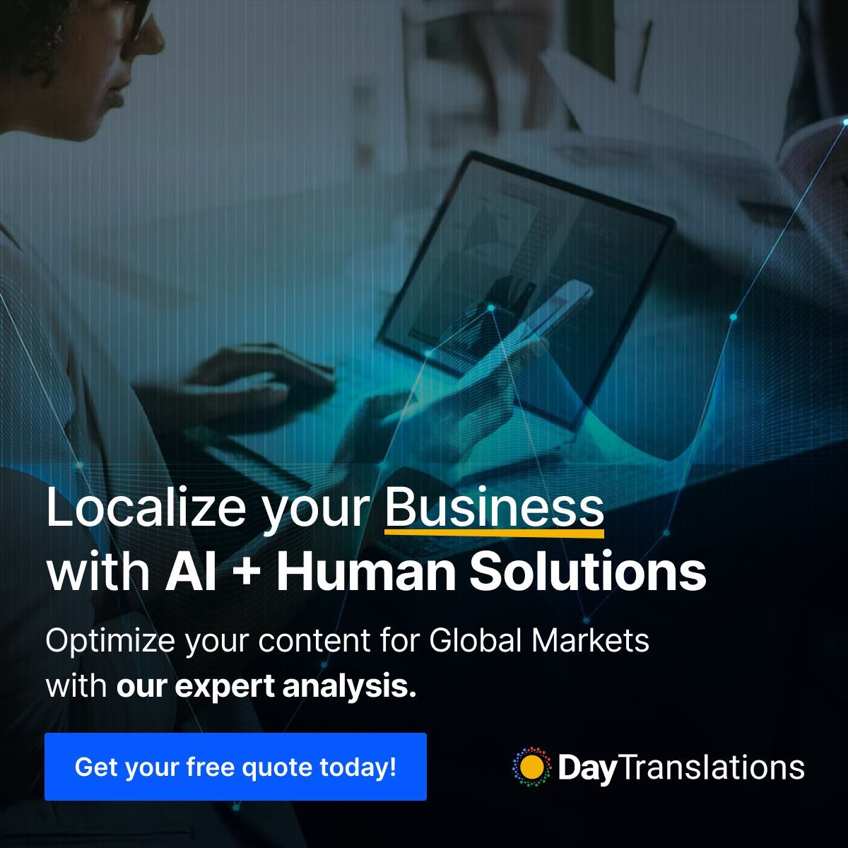 DayTranslations's tweet image. At Day Translations, we offer more than just words in a new language. We deliver globalized experiences 

#Localization