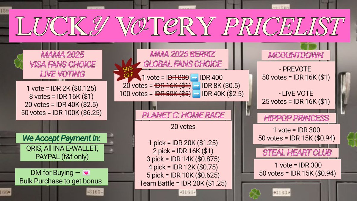 LV 2nd | SELL VOTE PRODUCE 101 & MCOUNTDOWN tweet media