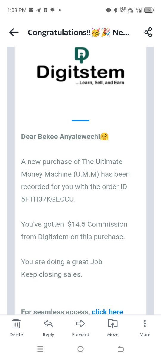 We have continued to close deals on Digitstem turning people into potential millionaires. What are you waiting for? Contact me asap to show you how. 
#digitstem
#AffiliateMarketing
#onlinemarketing
#fypviraltwitter