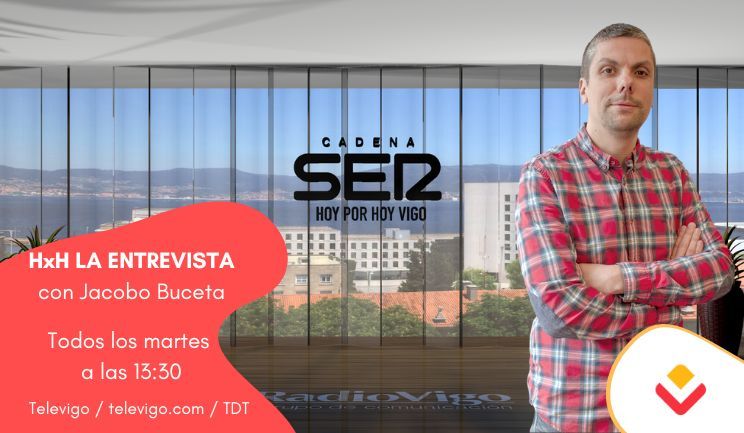 📻📺 Hoy, en la Entrevista Dual de Radio Vigo y Televigo de Jacobo Buceta:
🗣️ David Regades | Delegado Zona Franca
🕑 A partir de las 13:20 en Radio Vigo y Televigo
🔊 Radio Vigo 100.6 FM / 1.026 OM  
📺 TDT | Canal 135 de R 
📲 Televigo.com y buff.ly/Gt2eDr9