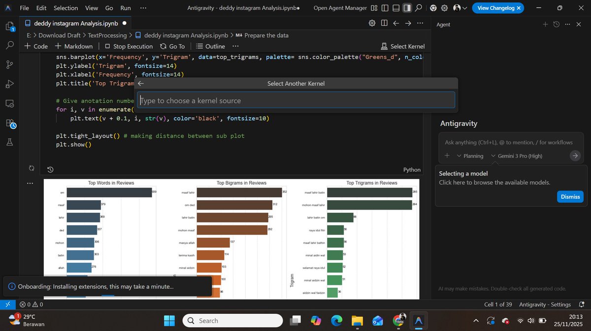 adityadj98's tweet photo. siapa disini yg hijrah dari VS Code ke antigravity? kok bisa? cerita dong experience apa yang bisa bikin hijrah ke antigravity ?

#VSCode
#Antigravity https://t.co/Ts9CiRmobT