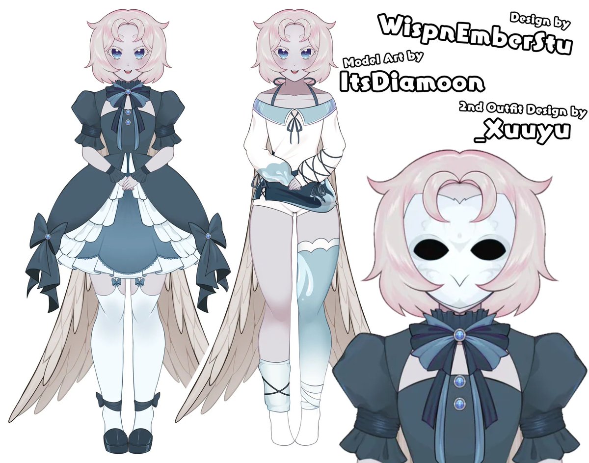 RowenaRavenVT's tweet image. Hihi! I'm Rowena, a Hikikomori Albino Raven and leader of this Flock! 🥹🤍 

♡ + ↻ are greatly appreciated!!
#Vtuber #VtuberEN