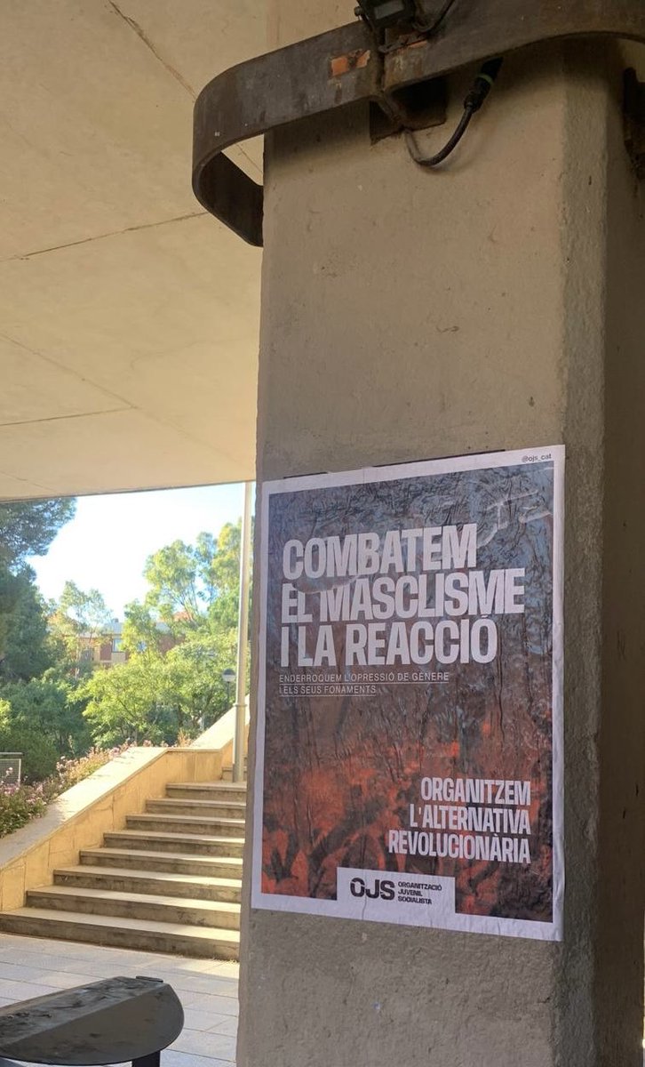 ojs_ubmundet's tweet image. 25 N | Combatem el masclisme i la reacció. 

A les universitats i arreu enderroquem l&apos;opressió de gènere i els seus fonaments. 

Organitzem l&apos;alternativa revolucionària!