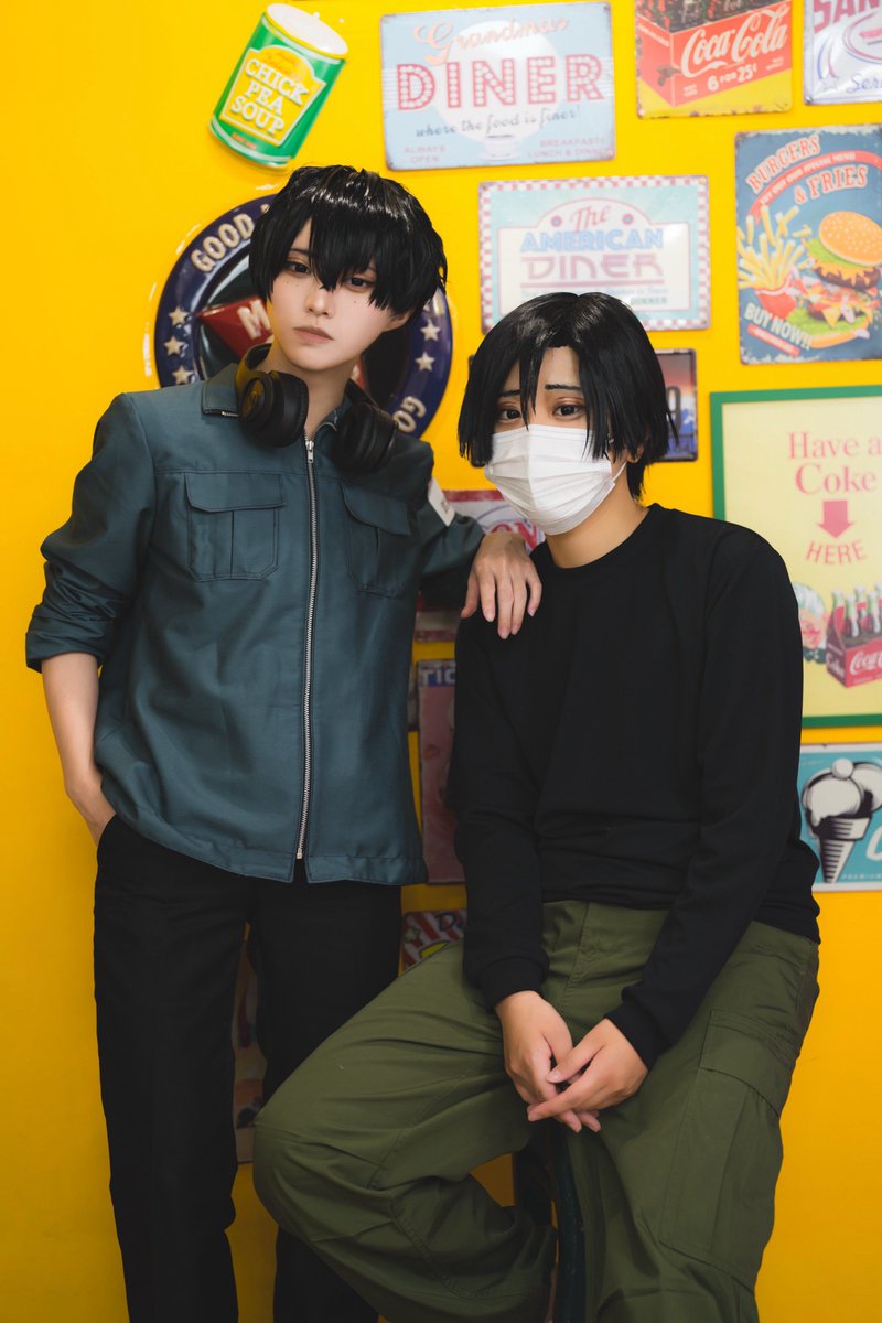 【コスプレ】
SAKAMOTO DAYS

勢羽夏生：室戸
勢羽真冬：みそぺ

photo：ToolPageさん<a href="/ToolPage_Bose/">ToolPage</a>