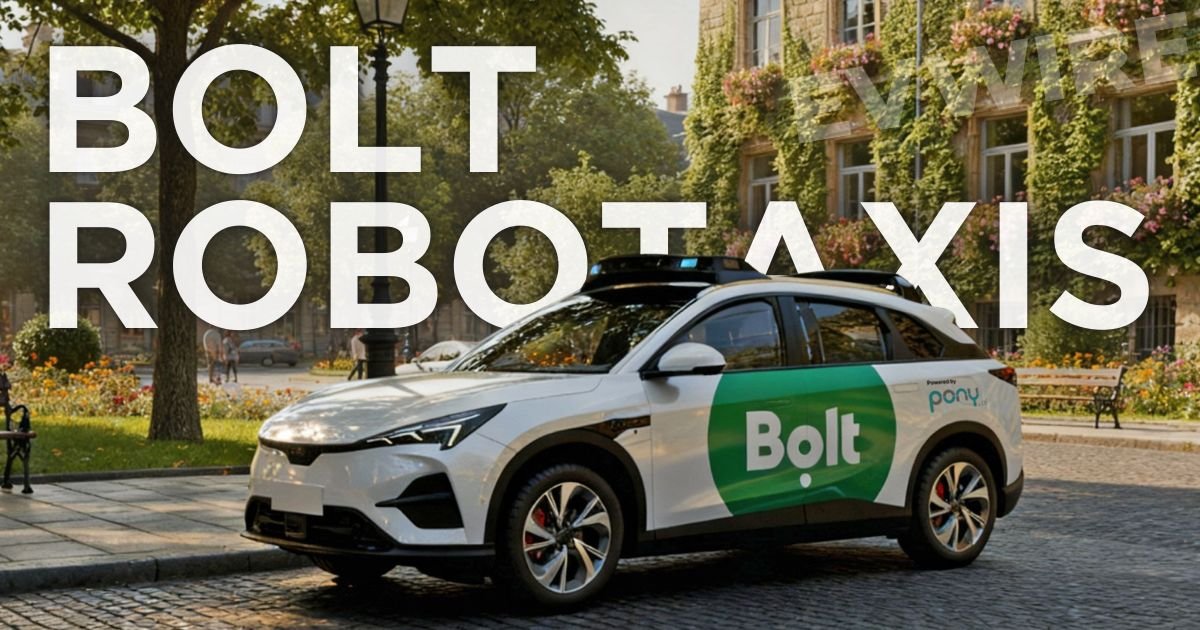 TheEVuniverse's tweet image. NEWS: Significant new entry to the robotaxi race in Europe: Bolt x Pony AI

Bolt is the homegrown ride-hailing giant here.

The first deployments start in 2026. 
Pony currently has 720 robotaxis on the road, mostly in China. 

More in our EVwire article: evwire.com/p/europe-bolt-…