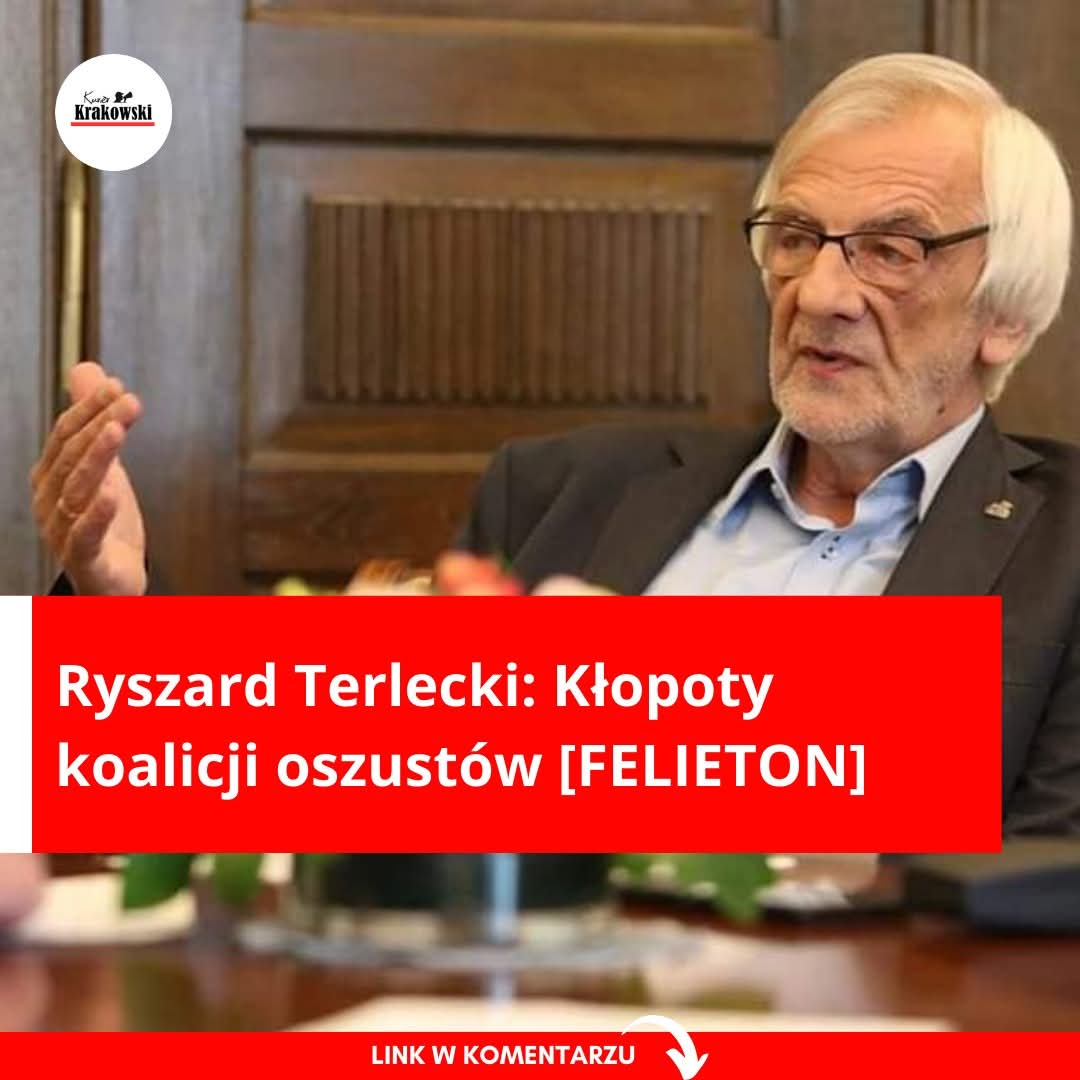 „Kłopoty koalicji oszustów” – tak poseł <a href="/RyszardTerlecki/">Ryszard Terlecki</a> opisuje najnowsze wydarzenia na krajowej scenie politycznej.
Czy rzeczywiście rząd traci kontrolę nad państwem?
Jak oceniasz diagnozę posła Terleckiego?

Pełny felieton znajdziesz w komentarzu ⬇️