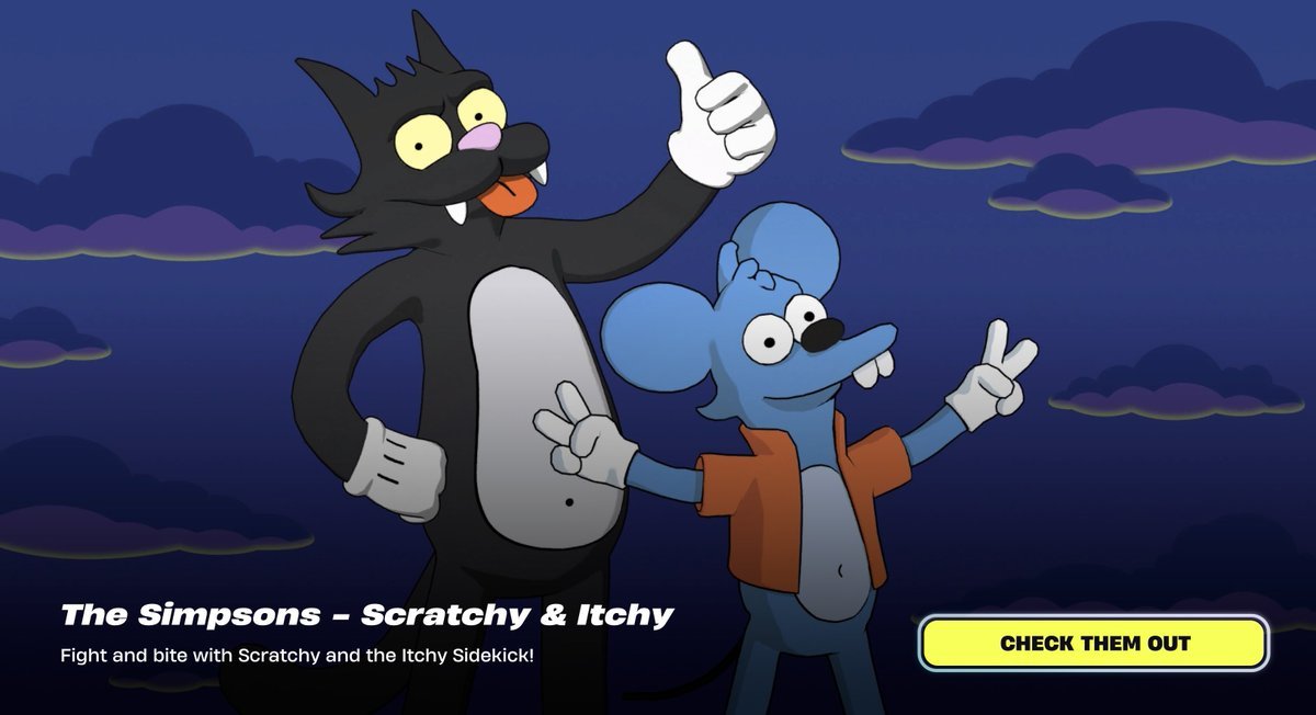 R_YayOFFICIAL's tweet image. I just played Fortnite for 72 straight hours with the Scratchy skin and the Itchy sidekick. At no point during that time did Itchy ever try to kill Scratchy. This is a grotesque violation of the lore from all previous Itchy and Scratchy projects and I hope multiple people get…