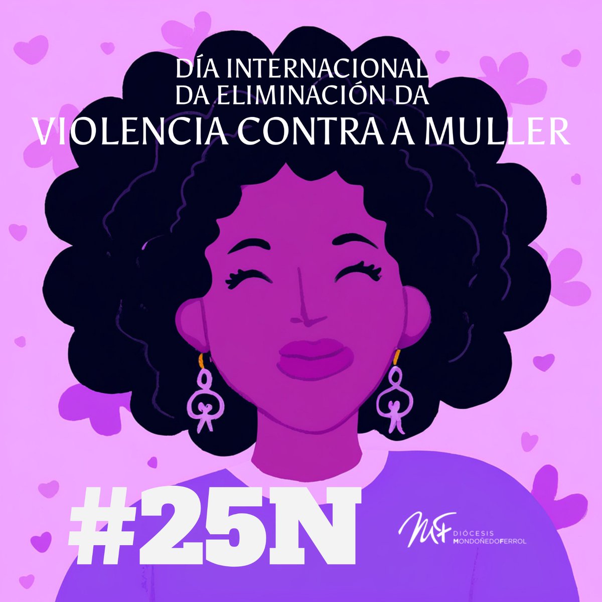 bibliotecas_MF's tweet photo. 🙋🏻‍♀️💜Hoxe #25N conmemoramos o Día Internacional para a Eliminación da Violencia contra a #Muller

Dende as #BibliotecasMF reafirmamos o noso compromiso coa erradicación de calquera forma de violencia, promovendo a #igualdade a través da cultura, a educación e o compromiso cristián https://t.co/Qb6D1c5rwT