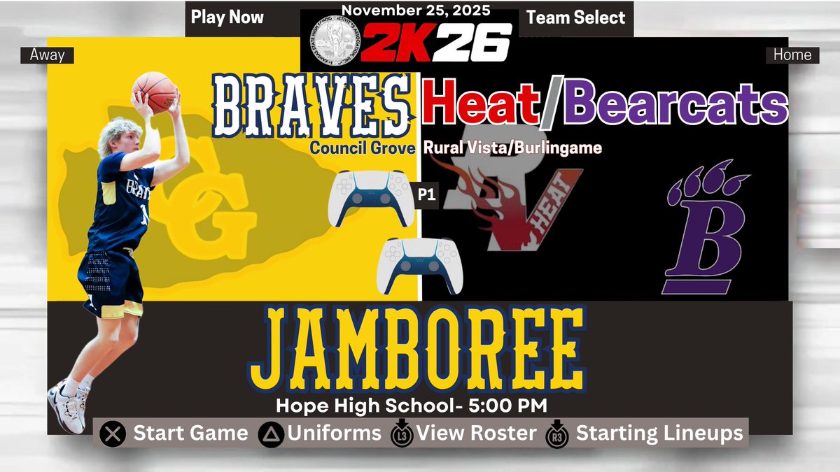 Jambo day! Excited to watch these guys compete. #RowTheBoat🏀 #CG2K26