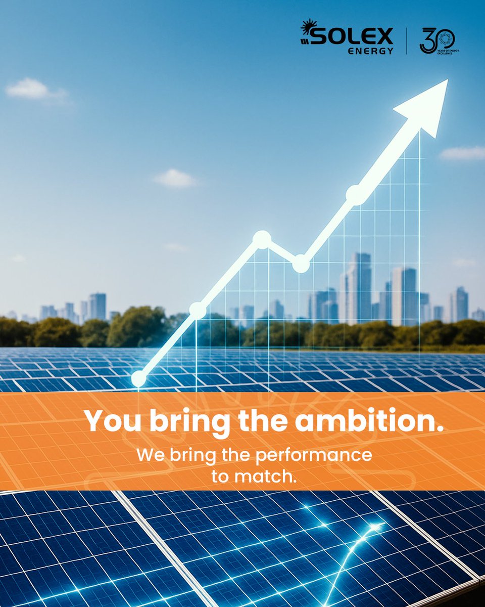 Solexenergyin's tweet image. You can’t engineer trust. You earn it, one project at a time.​
That’s why Solex modules don’t just perform in lab tests; they perform on real rooftops.​

#SolarPanel #SolexEnergy #SolarInnovation #SolarSolutions #SolarLeadership #SolarForFuture #SolarPower