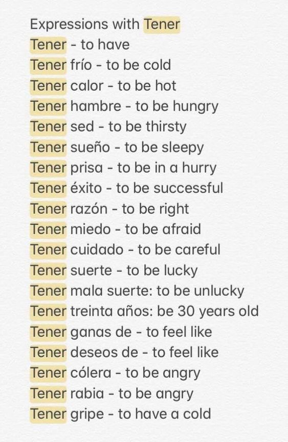 Expresiones en inglés con "To Be" para usar todos los días