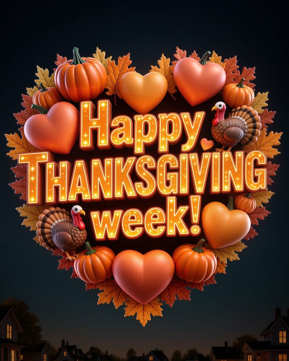 Happy Thanksgiving week! Wishing you plenty of good food, laughter, and time with loved ones. Are you celebrating close to home or heading out of town this year?2025