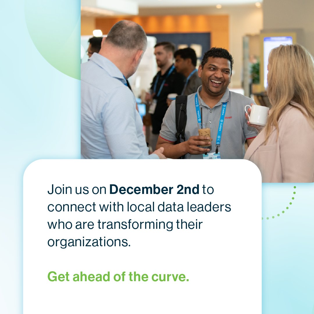 collibra's tweet image. 🔥 Last call: Data Citizens on the Road in Toronto, Dec 2! Join local leaders &amp;amp; see Collibra&apos;s latest! ➡️ Secure your spot: ow.ly/wQMq50XxewZ #DataCitizens #Collibra #Toronto #DataLeadership #DataImpact #DataGovernance