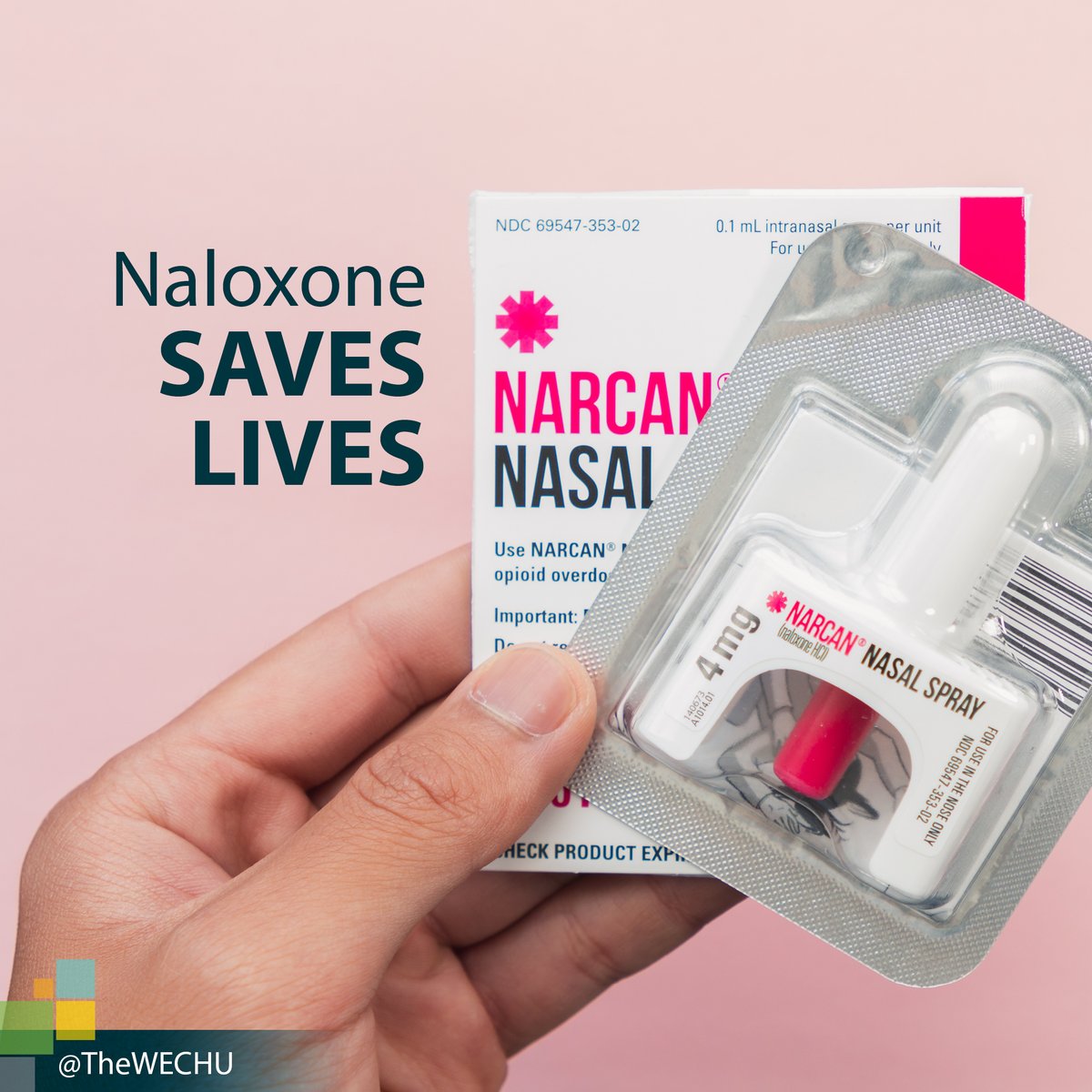 Naloxone is like an EpiPen for opioid overdoses. It is safe, easy, and legal to use. 

Be ready to help if someone has an overdose. Take 
our naloxone training: ow.ly/lfpi50Xx9mX 

Your help could save a life.
#NaloxoneSavesLives