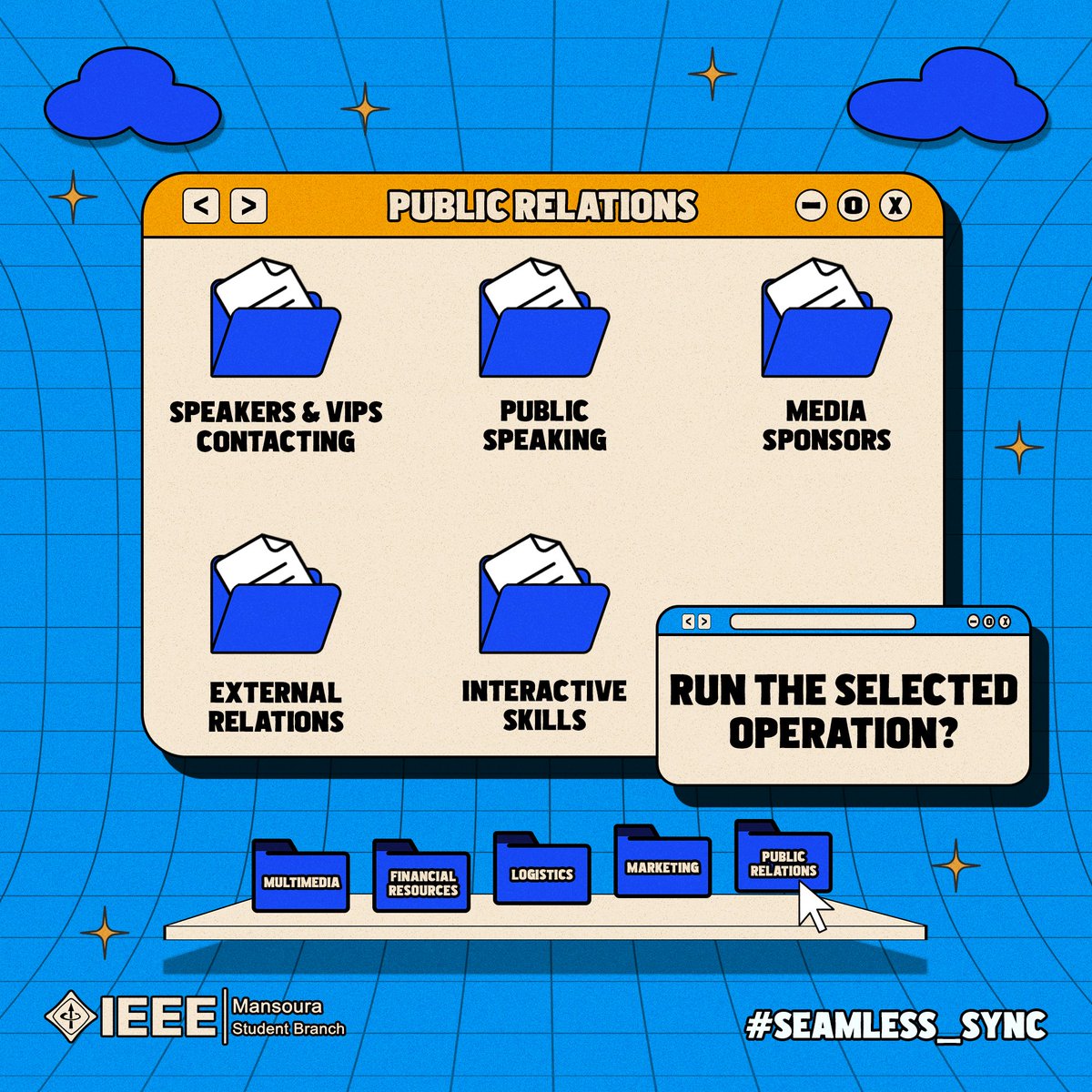 IEEEManSB's tweet image. This is where the “Public Relations” Committee operates. They establish external connections, and manage every communication packet that leaves or enters the system, coordinating with media partners.

Register now: mansoura.ieee.org/committees

#IEEE_ManSB
#IEEE_ManCSC
#Seamless_Sync