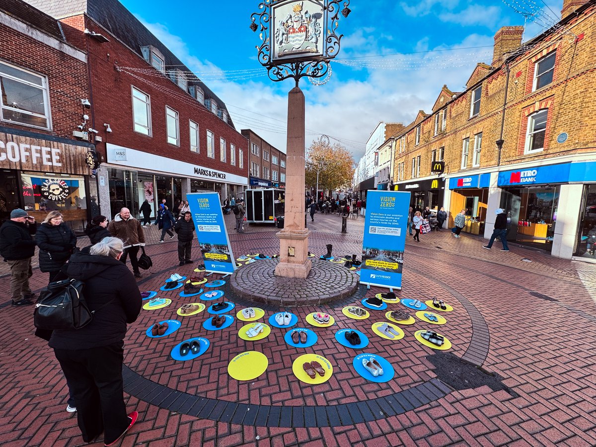 Thank you to everyone across Essex who helped make Road Safety Week such a powerful and impactful week. Our team was out across the county delivering road safety sessions to children, young drivers, pedestrians and mature drivers.

We also stood together in #Chelmsford High