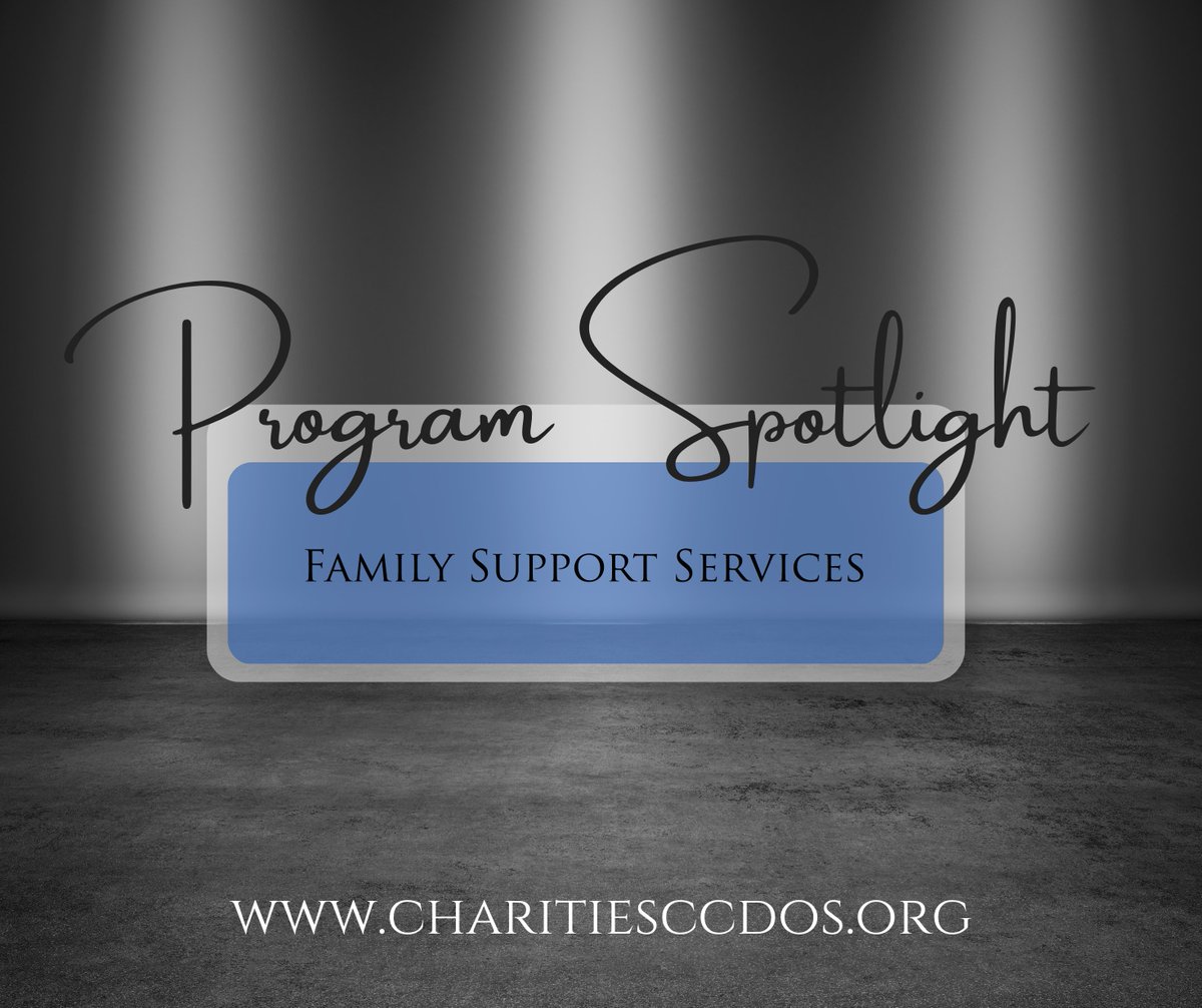 CharitiesDOS's tweet image. What is Family Support Services?

The F.S.S. program offers services to support &amp;amp; empower families with children &amp;amp; adolescents experiencing serious emotional challenges. The goal of the program is to reduce family stress &amp;amp; to enhance each family&apos;s ability to care for their child.