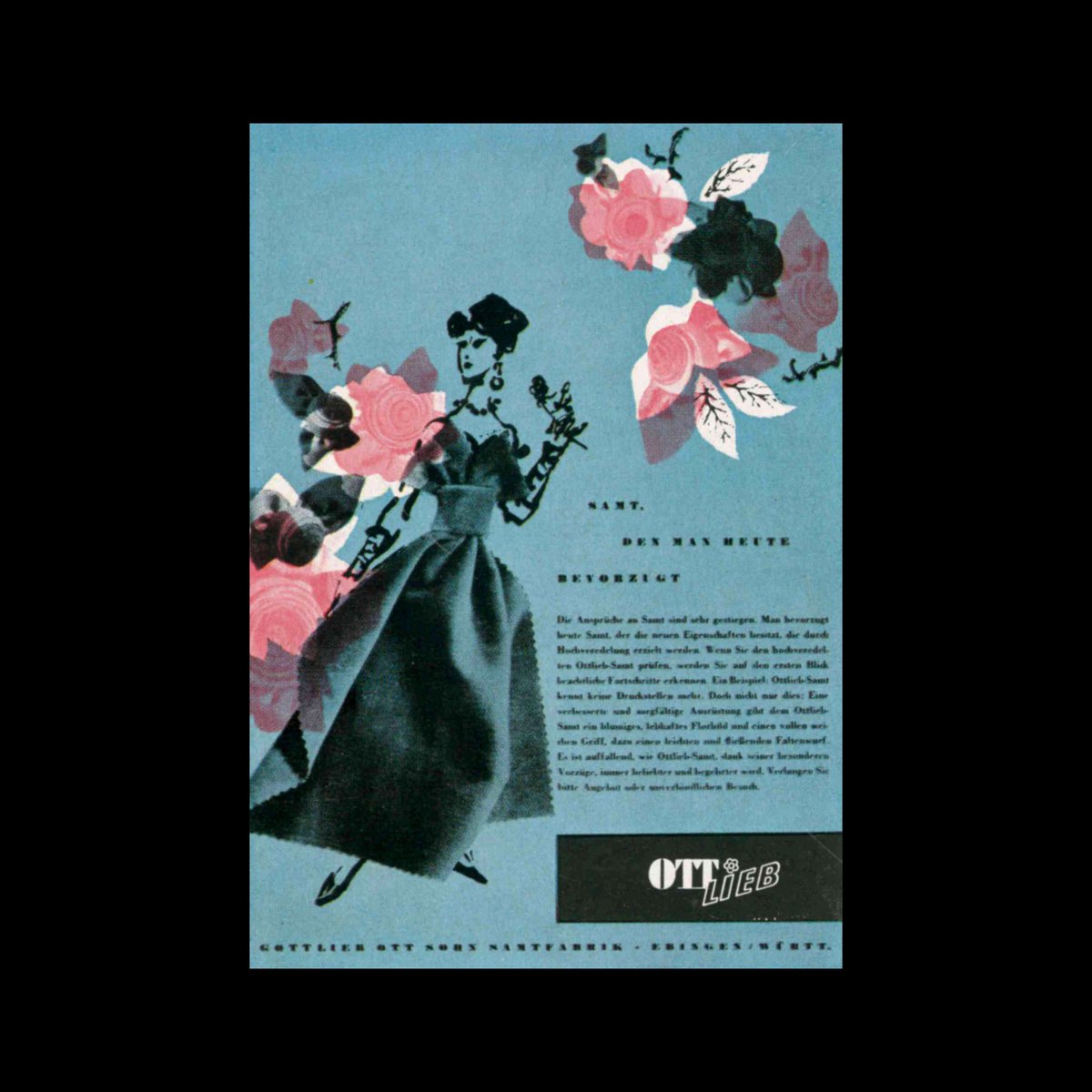 DesignReviewed's tweet image. The work of Sigrid and Hans Lämmle. Scanned from Gebrauchsgraphik, 4, 1958. designreviewed.com/artefacts/gebr… #gebrauchsgraphik #advertisting #illustration