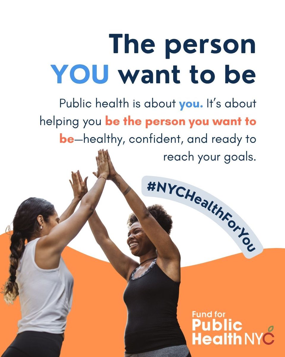 #GivingTuesday is just 1 week away! 📅💙 Join us in supporting the public health programs that help YOU be the person you want to be. @nychealthy, FPHNYC, and our partners are committed to helping New Yorkers live healthier, fuller lives #NYCHealthForYou

buff.ly/SPS1ION