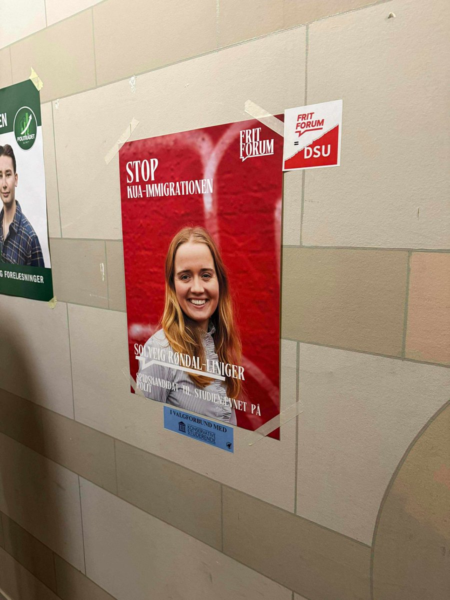 Så kører hærværket og den grimme retorik IGEN IGEN på <a href="/koebenhavns_uni/">Københavns Uni</a>. <a href="/AStud_KU/">Anarkistiske Studerende på KU</a> har hængt disse op. En studenterforening på KU?! Tillader <a href="/koebenhavns_uni/">Københavns Uni</a> den opførsel, efter vi er blevet lovet, at der vil slås ned på det? #dkpol #dkmedier