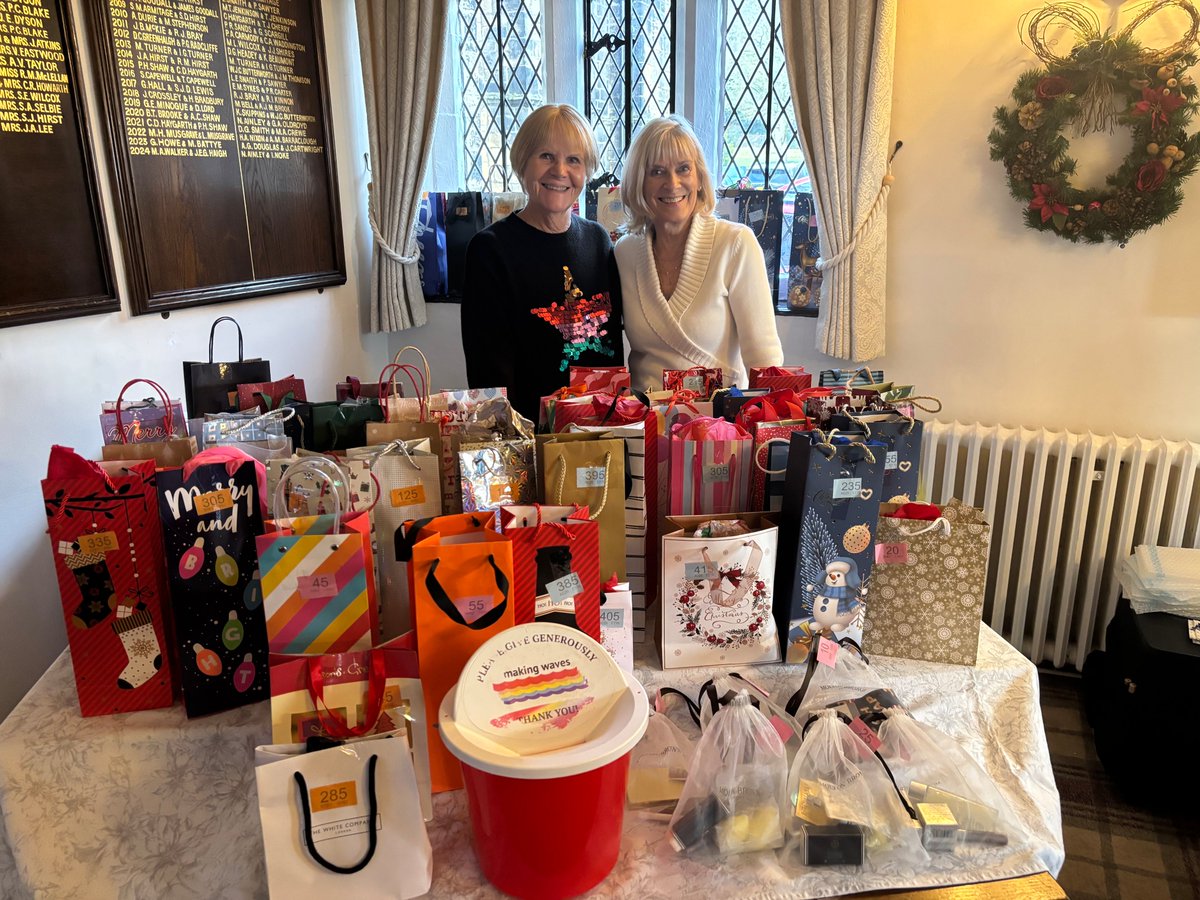 woodsomegolf's tweet image. Breaking news.... visitors to our Xmas Fayre supported our Captain&apos;s Charity, Making Waves, by raising an amazing £2455.00. 

Making Waves provides support to people aged 18 and over with learning and/or physical difficulties 

#YorkshireGolf #pga #lpga #huddersfield #charity
