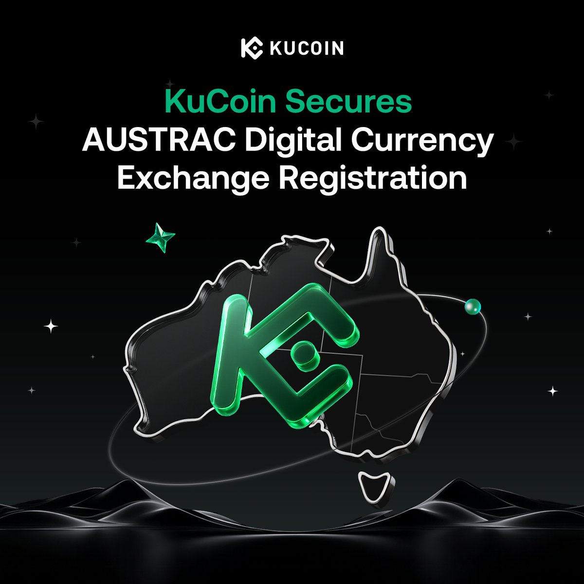 kucoincom's tweet photo. 🇦🇺 KuCoin Achieves AUSTRAC Registration
 
@kucoinaustralia has taken a major step forward with our official registration as a Digital Currency Exchange under AUSTRAC, strengthening our compliance framework and expanding secure fiat access for local users.
 
Read more 👉 https://t.co/q5BpOHrwX4 
 
#KuCoin #AUSTRAC #TrustFirstTradeNext #Australia
