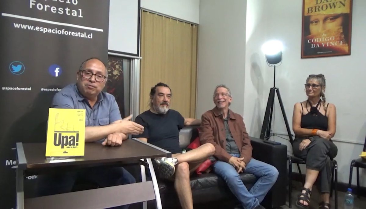 vía <a href="/QueLeoForestal/">Qué Leo Forestal</a>: Si te la perdiste o quieres revivirla aquí está el #CharlandoEnElForestal: el librero <a href="/mariocerdarojas/">expelado</a> conversa con los músicos <a href="/marioxplanet/">Mario Planet</a>, MJ Levine, y el artista gráfico Francisco Fábrega por el libro #UpaQuieredecir 🥳📚🚀🎸

👉 youtu.be/WIWnz11dHrY