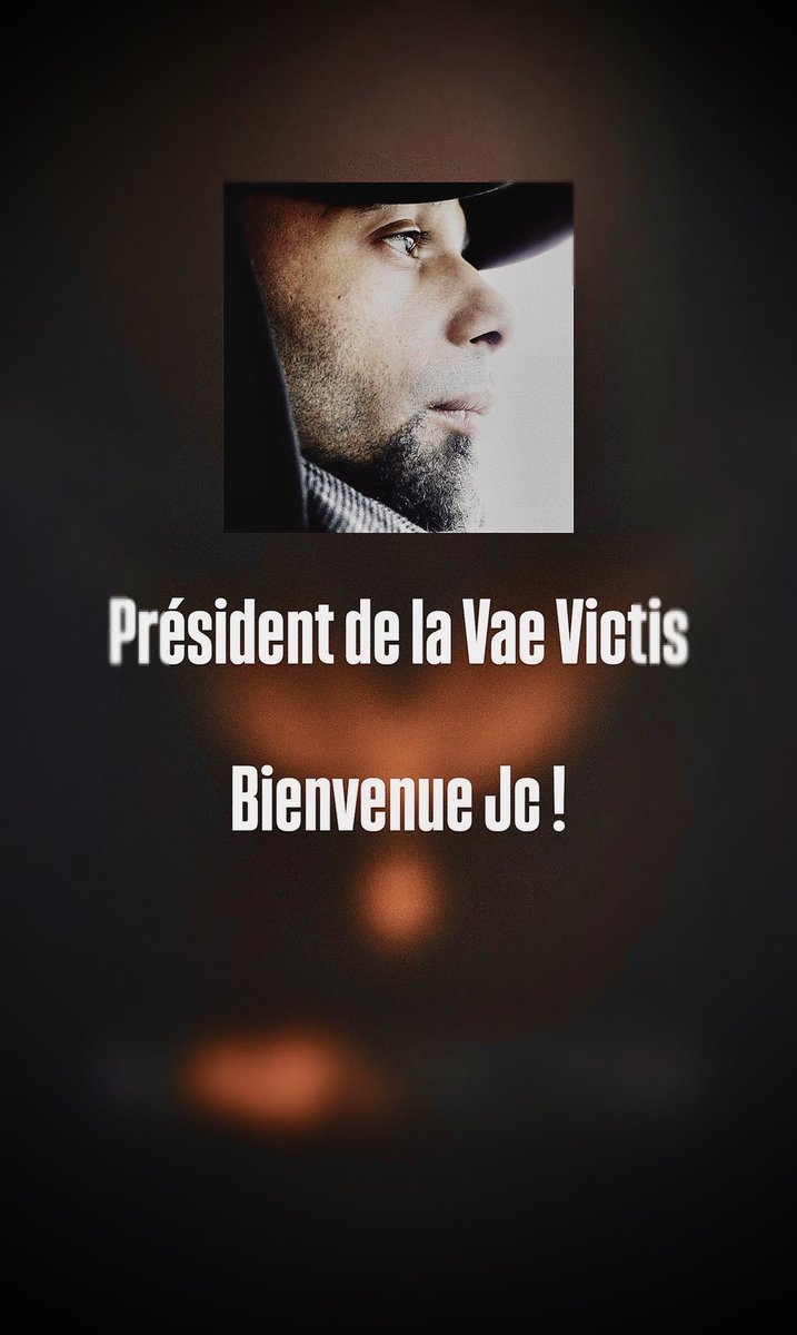 VAE_Victis_fr's tweet photo. ANNONCE

La Vae Victis a son nouveau président ⚔️

Bienvenue à @_jc_br !

To be continued … ⏳ 

#vaevictis #esport #new https://t.co/L4XCXT8Tub