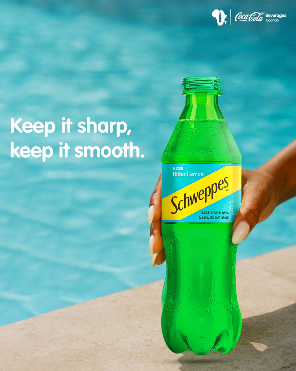 CocaColaBevUg's tweet image. Not every drink is for everyone. Schweppes is for those who like their refreshment smooth and sharp.​

#RealMagic​
#RefreshUG​
#CCBU