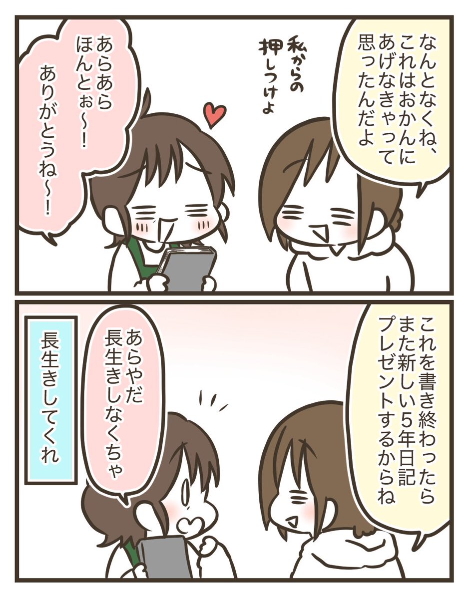 母に送ったプレゼント 