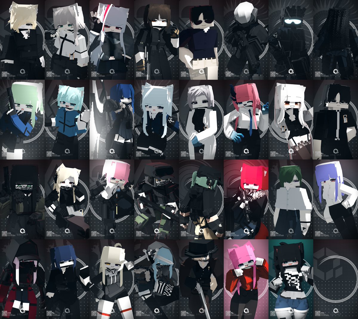 Stunerd_'s tweet image. Card List
#mineimator #mineimatorrender #OC