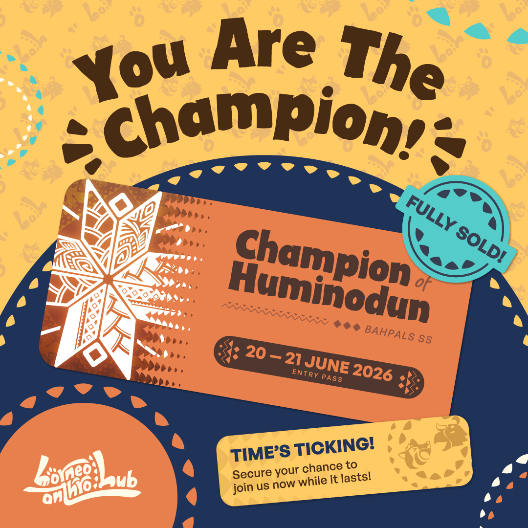 BorneoAnthroHub's tweet photo. Champion of Huminodun is FULLY SOLD! 🎉

Thank you BAHpals! The Champion of Huminodun tier has sold out! We’re incredibly grateful for the overwhelming support! 

If you haven’t secured your spot yet—time is ticking! ⏲️

https://t.co/7xNNvoSWgA https://t.co/HJQ7uEVEGE