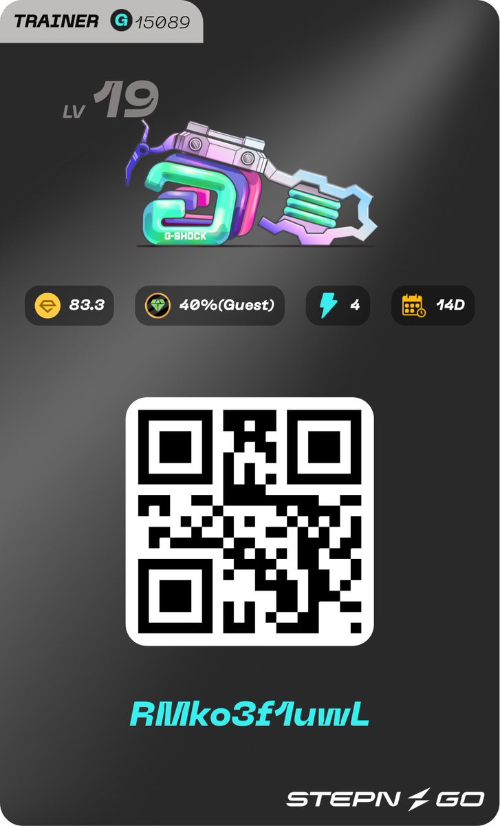Hee_Ren | STEPN GO tweet media