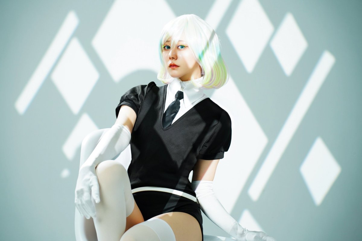 x_o_x_o830's tweet image. ※cos
宝石の国／ダイヤモンド💎

#宝石の国コスプレ部