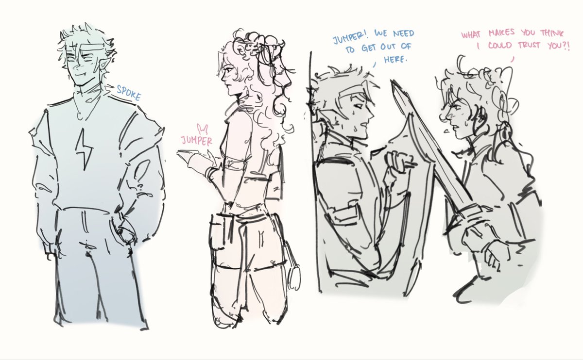 viartzia's tweet image. spoke and jumperwho doodlesss!! voidjump duo 🙂‍↕️ 
#voidjump #spokeishere #jumperwho #unstablesmp #uufanart