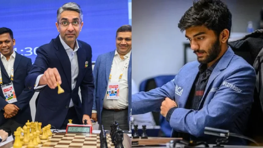 SportsDigestINT's tweet photo. Olympic Champion Abhinav Bindra Calls Gukesh D’s Results “Normal”

Full Story👉https://t.co/98uQR0c4vG

#AbhinavBindra #GukeshD #Chess #AthleteMindset #MentalHealthInSport #ChessIndia #SportsPsychology #RisingStar #PerformancePressure #SportsWisdom https://t.co/s0kQg2tRWk