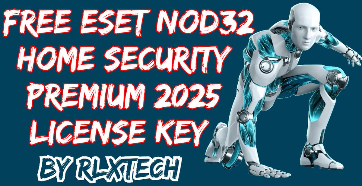 RLXOFF's tweet image. 🔐 ESET SMART PREMIUM SECURITY + MOBILE LICENSE KEY 🎁
🔥 GIVEAWAY CODE 👉 RLXOFF.COM

🔐 ESET ADVANCED SECURITY KEY ( EIS + ENA + EMS ) 
👉 XDST-X7U6-WH3W-MXXD-RBH3

#ESET #ESETKEY #RLXTECH #RLX