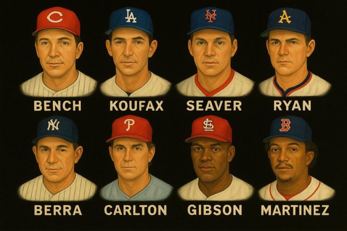 VinnysCorner1's tweet image. You Get One Catcher and a 3-man rotation for the entirety of their careers

Which row you got, Top or bottom??